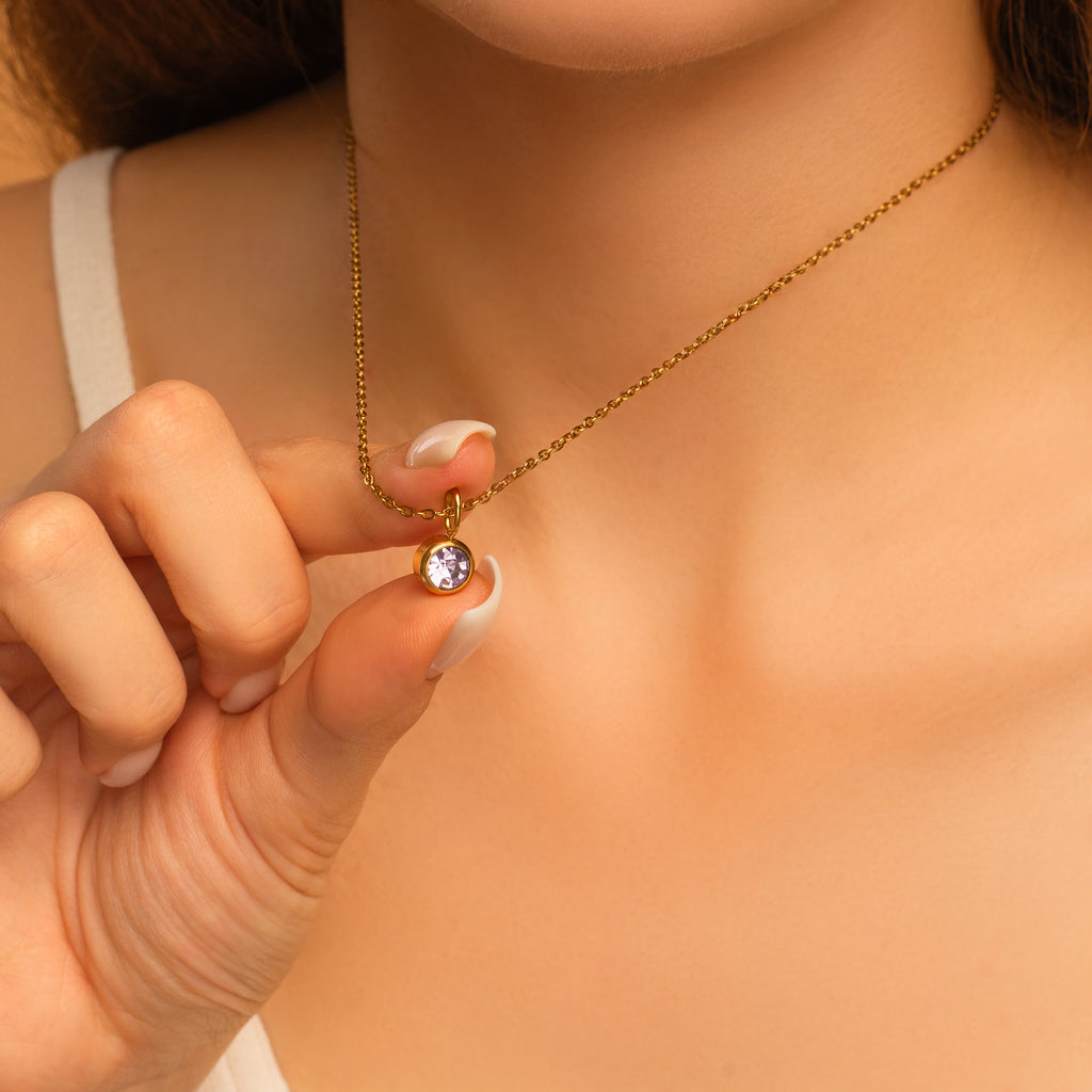 Birthstone Necklace - A Meaningful Birthday Gift