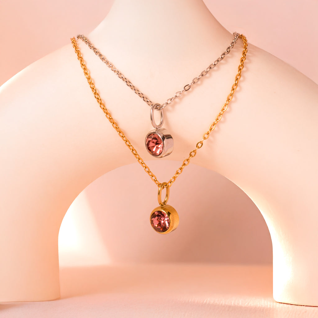 Birthstone Necklace - A Meaningful Birthday Gift