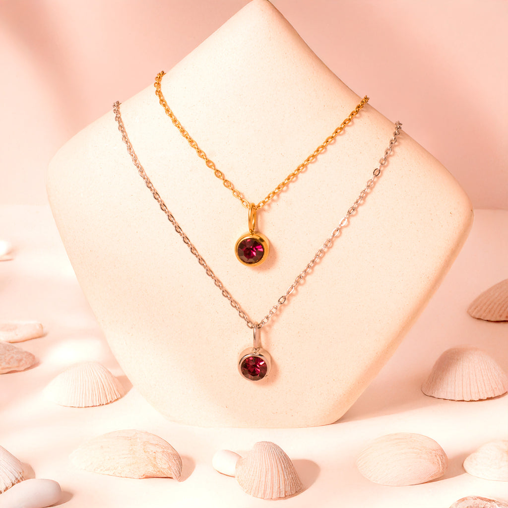 Birthstone Necklace - A Meaningful Birthday Gift