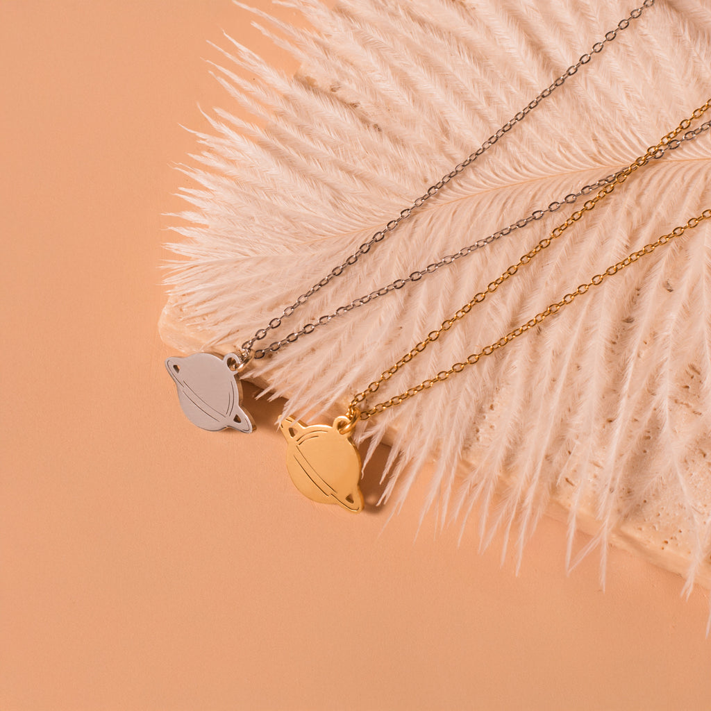 Saturn necklace