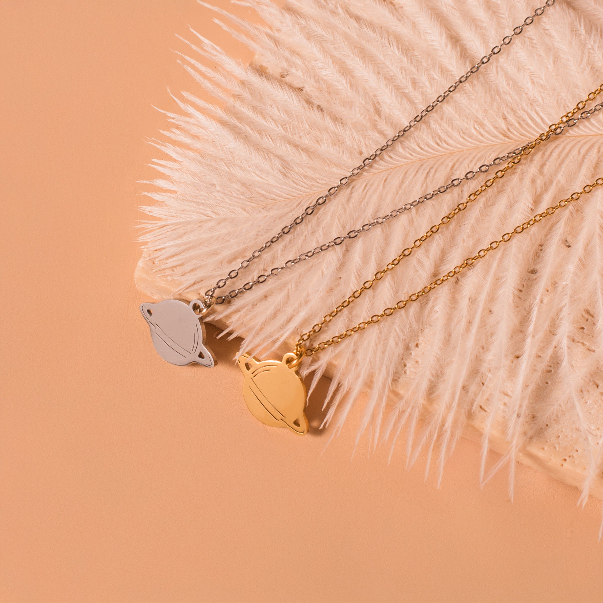 Saturn necklace