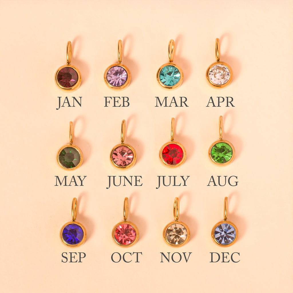 birthstone necklaces
