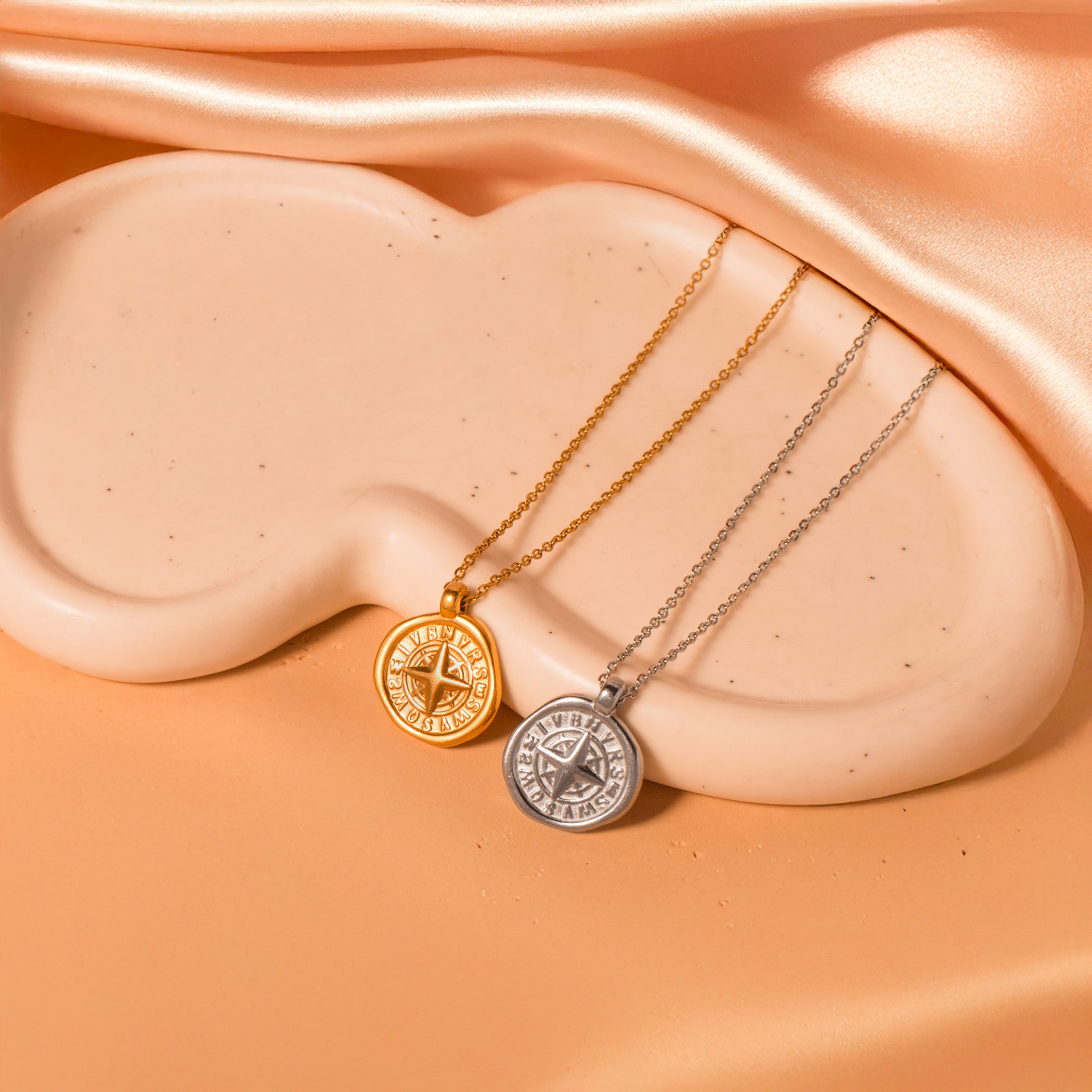 compass necklace