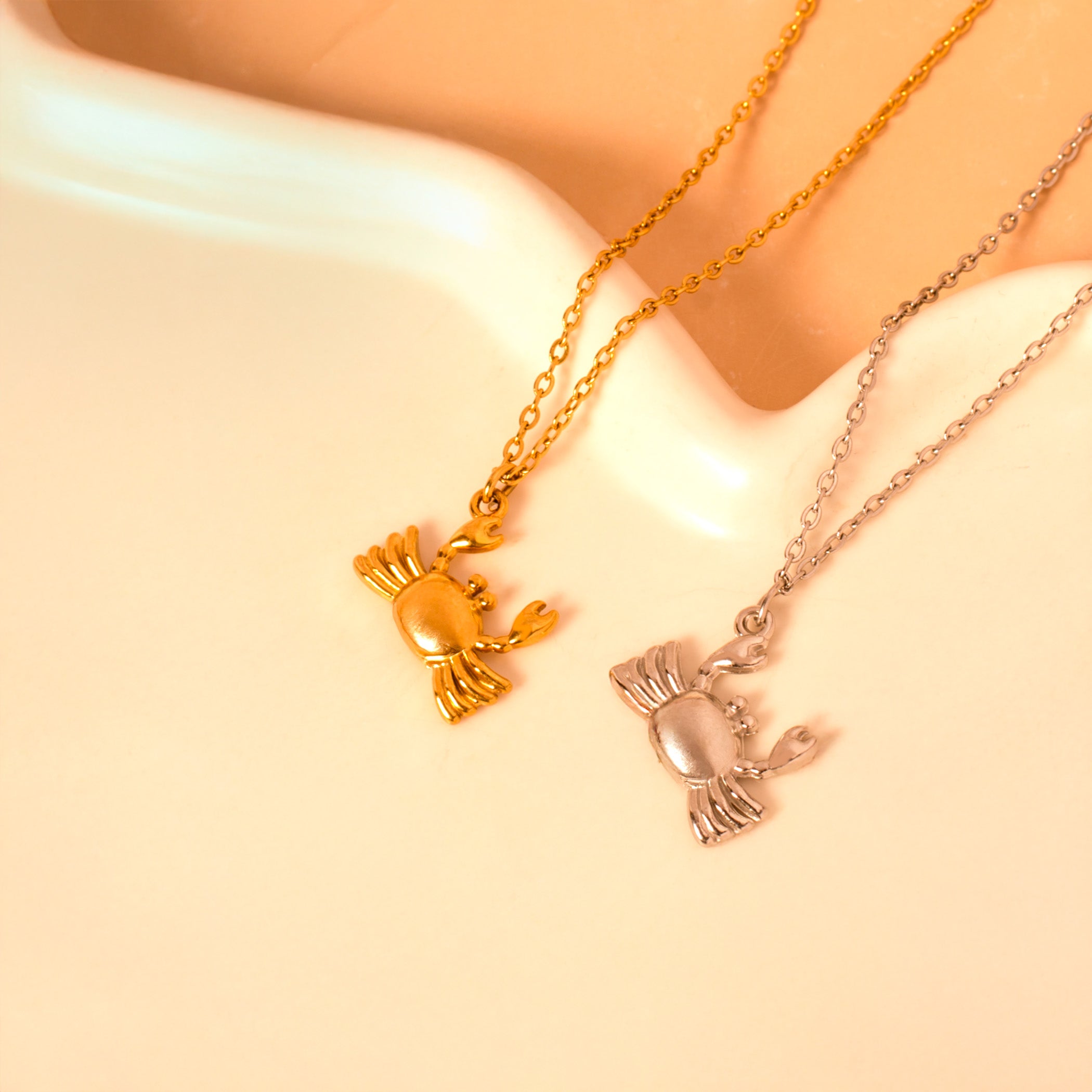 crab necklace