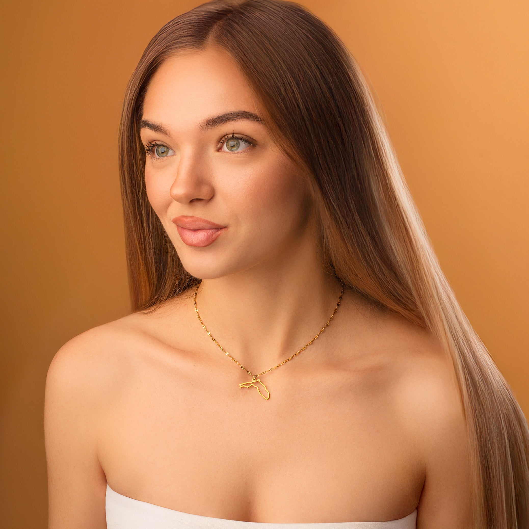 delicate Florida necklace