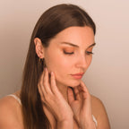 elegant thin Hoop Earrings