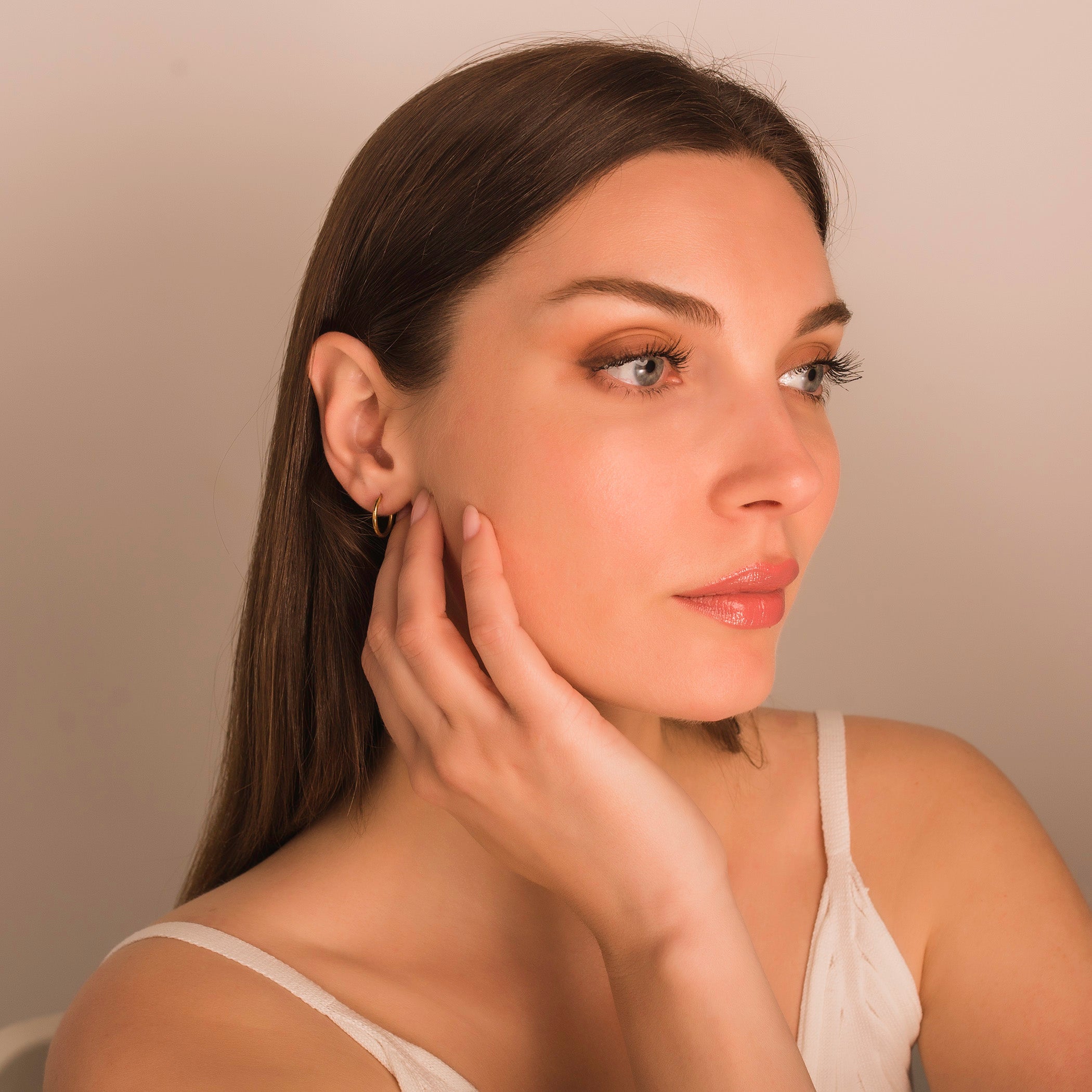 everyday gold hoop earrings