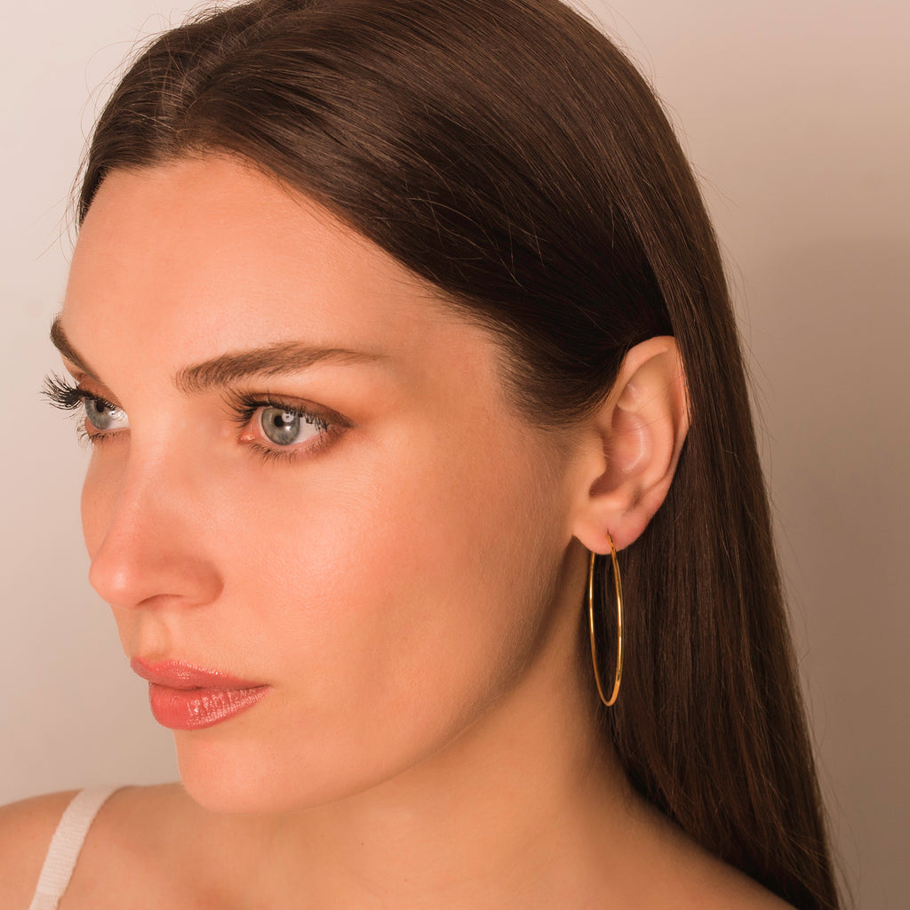 everyday gold hoop earrings