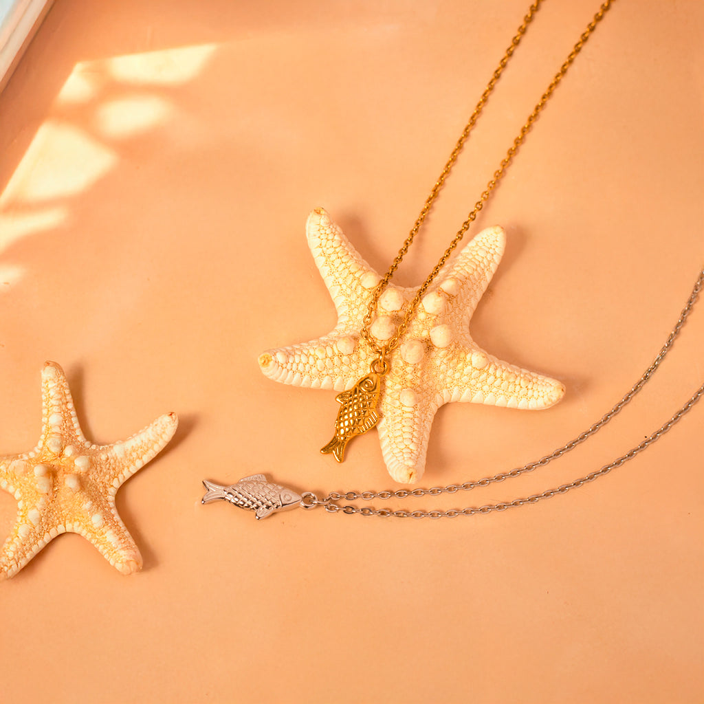 fish necklace