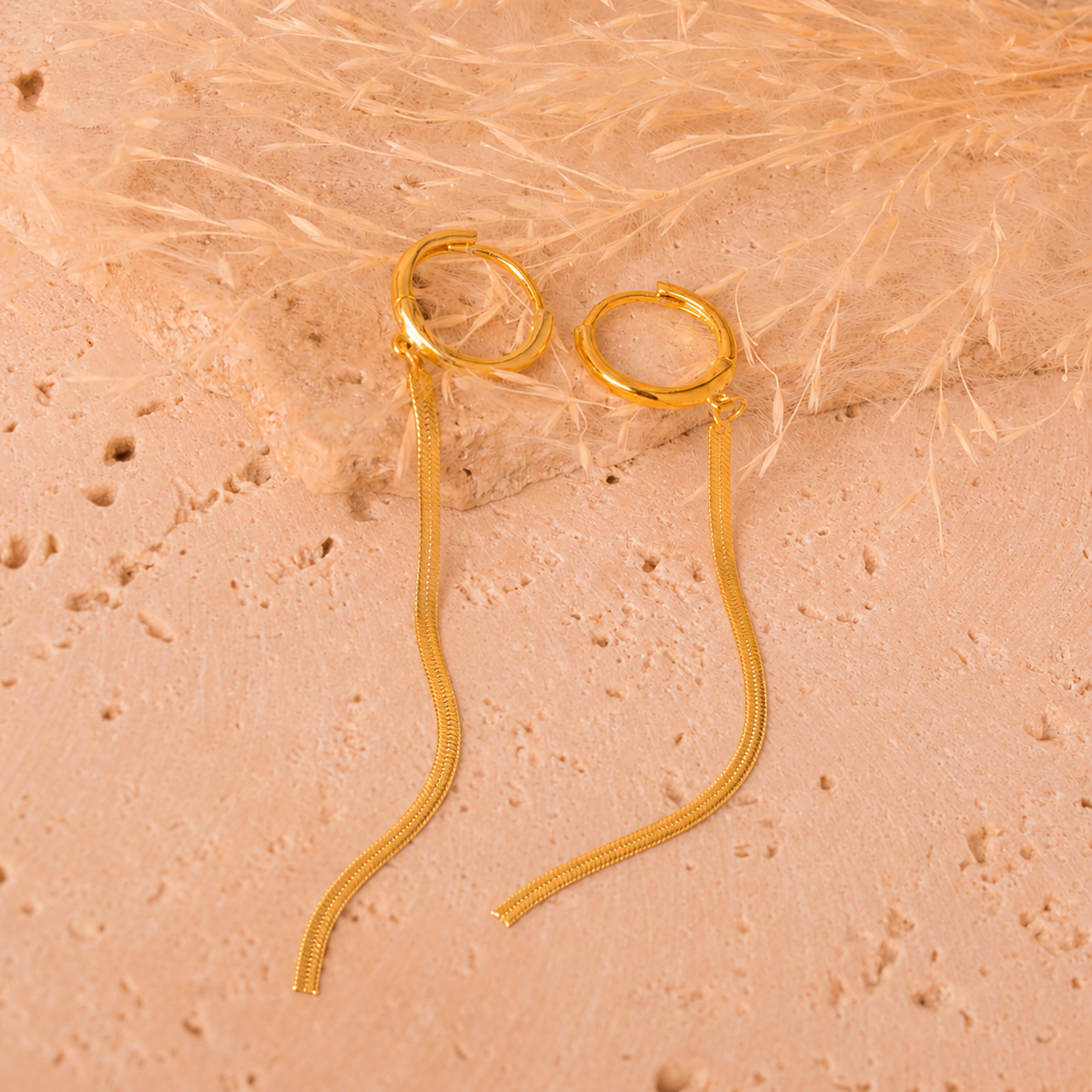 gold-chain-earrings