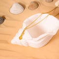 gold spoon necklace