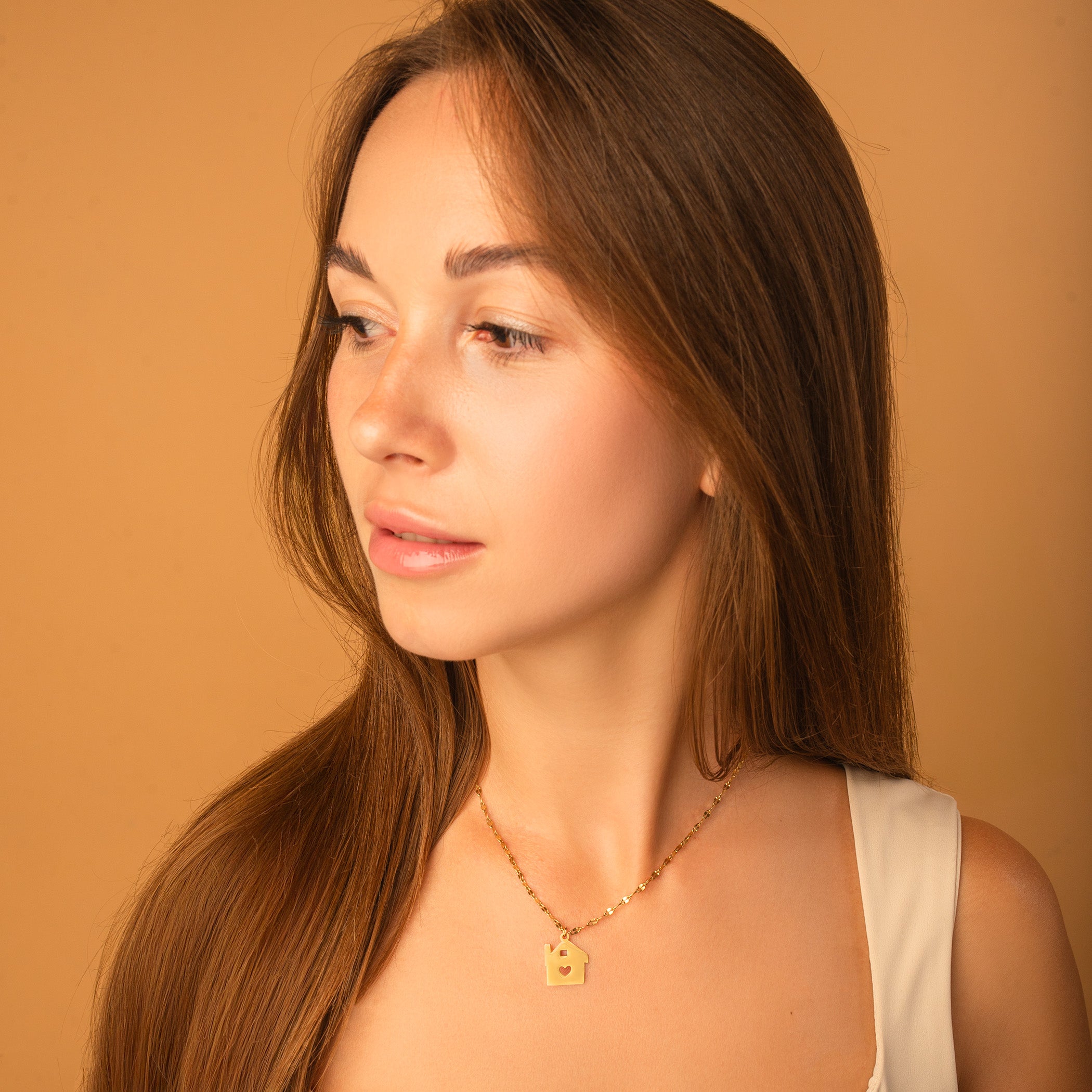 house necklace
