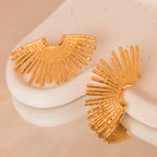 large stud earrings