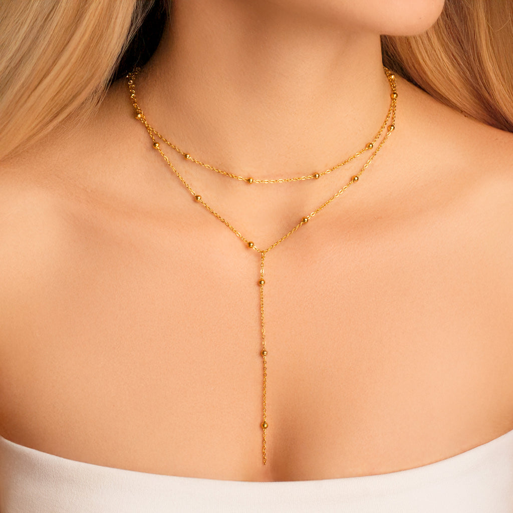 layered chain necklace
