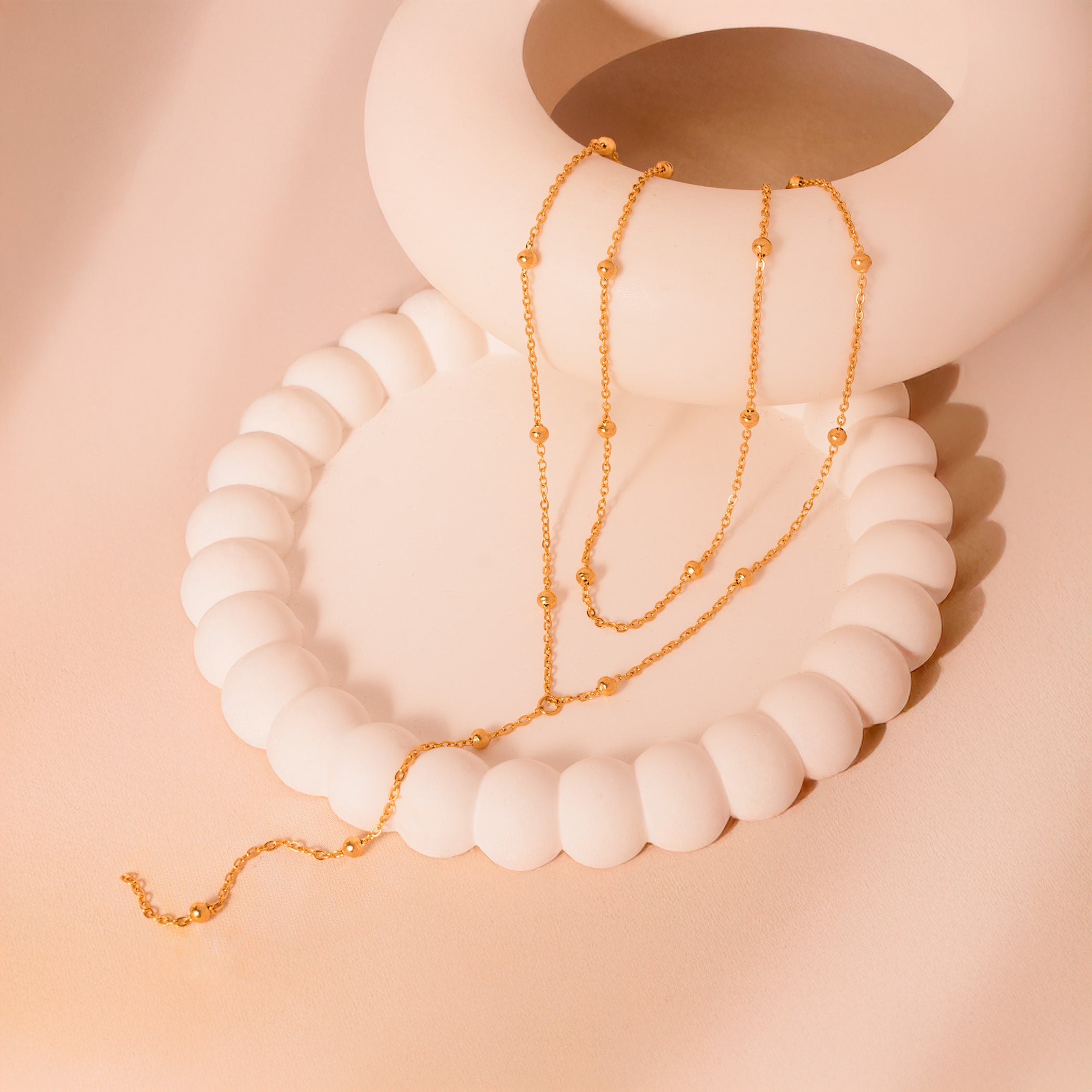 layering chain necklace