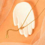 personalized crab necklace