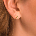 plane earrings