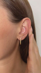 everyday rectangle earrings