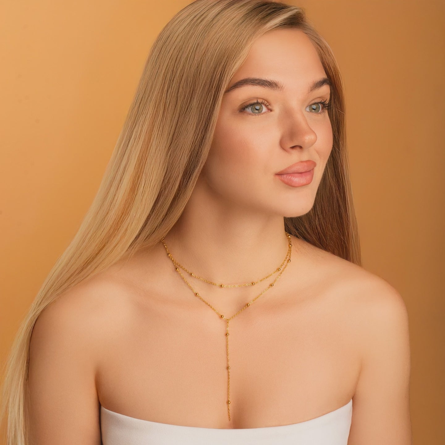 layered chain necklace