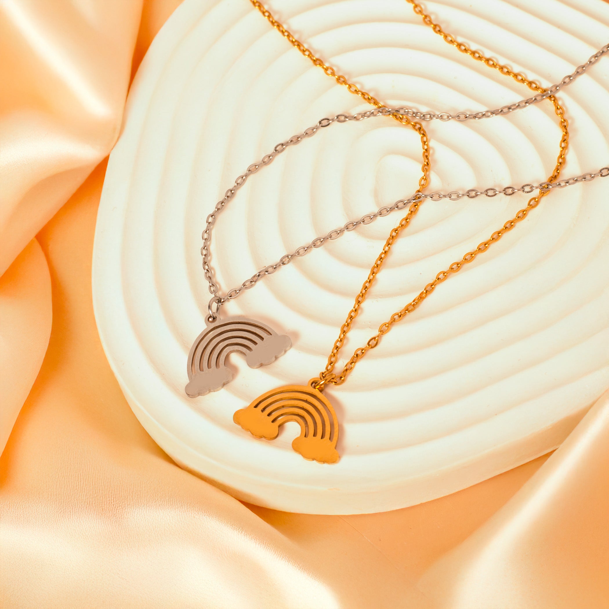 rainbow necklace
