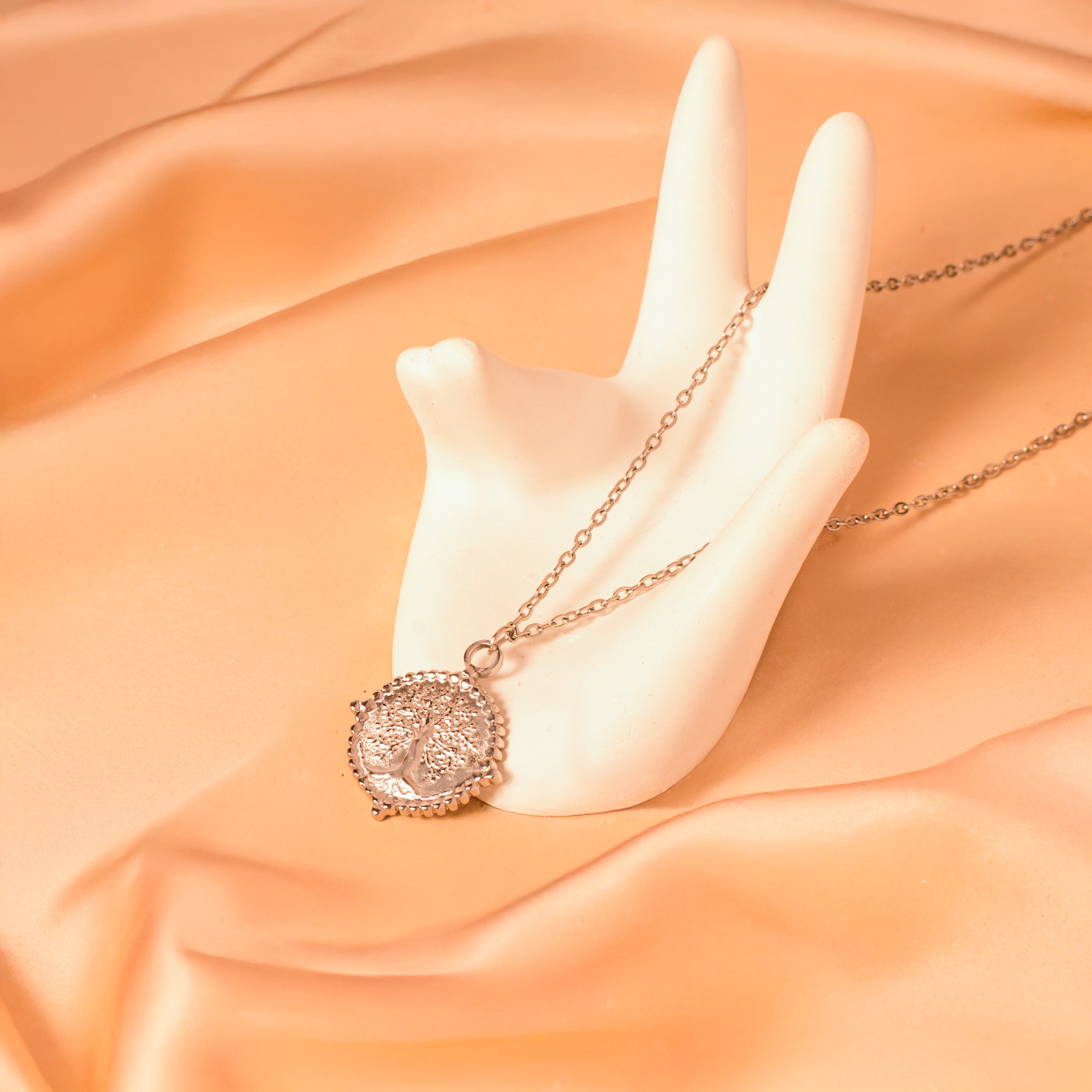 silver tree of life necklace