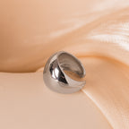 statement silver ear cuff